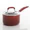 Kenmore® Elite Andover 10-Piece Red Gradient Nonstick Aluminum Cookware Set